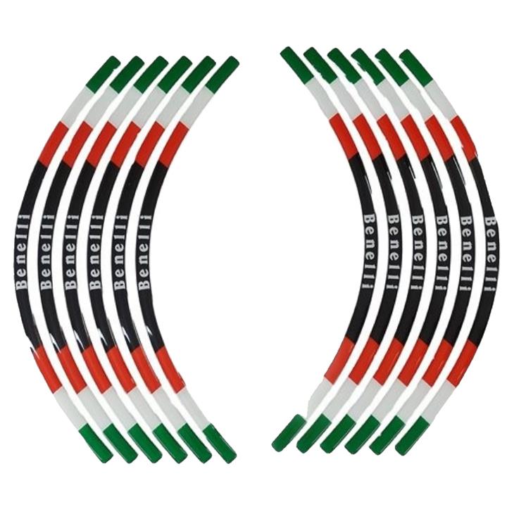 برچسب دور رینگ موتور سیکلت بنلی مدل TNT300 مجموعه 12 عددی